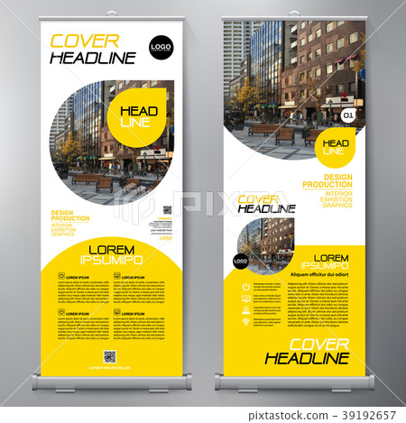 Business Roll Up. Standee Design. Banner Template. Business Roll Up. Standee Design. Banner Template. 39192657