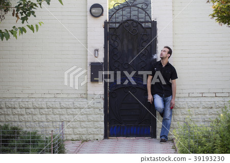 Man and a city. Man and a city. 39193230