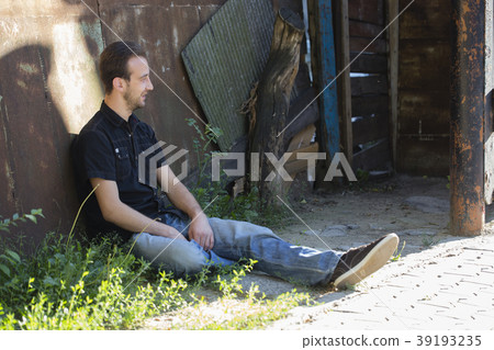 Man and a city. Man and a city. 39193235