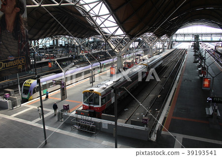 Southern Cross Station Map Southern Cross Station Melbourne Australia - Stock Photo [39193541] - Pixta