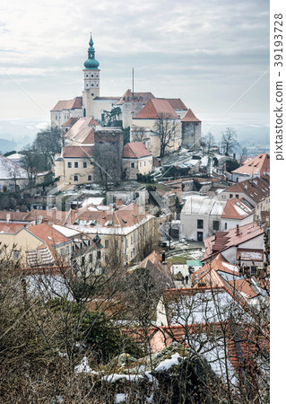 Mikulov castle, southern Moravia, Czech republic Mikulov castle, southern Moravia, Czech republic 39193728