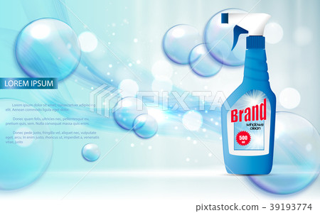 Window Clean Bottle Template for Ads or Magazine Window Clean Bottle Template for Ads or Magazine 39193774