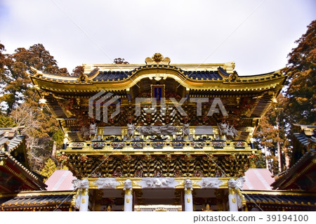 The Yomei gate of Nikko Toshogu Shrine The Yomei gate of Nikko Toshogu Shrine 39194100