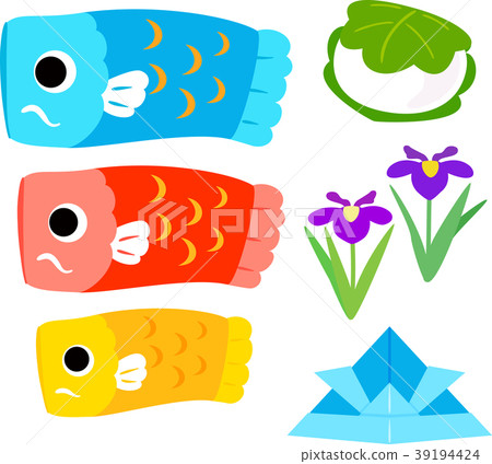 Children's day illustration set 39194424