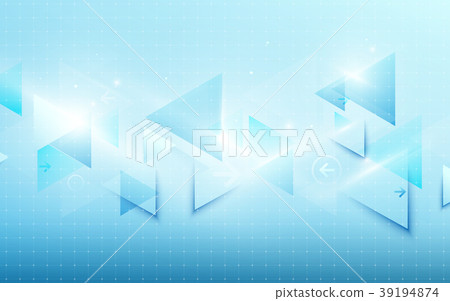 Abstract blue technology digital hi tech concept. Abstract blue technology digital hi tech concept. 39194874