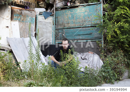 Man and a city. Man and a city. 39194994