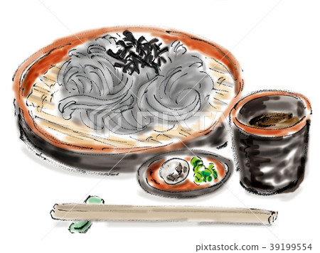 Salad with soba Salad with soba 39199554