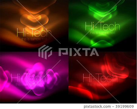 Set of abstract backgrounds. Blurred arrows in Set of abstract backgrounds. Blurred arrows in 39199609