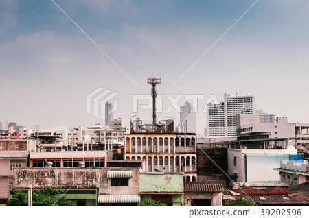 Residential buildings in Bangkok China town 39202596