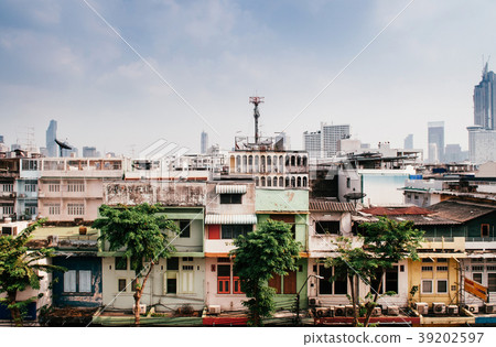 Residential buildings in Bangkok China town 39202597