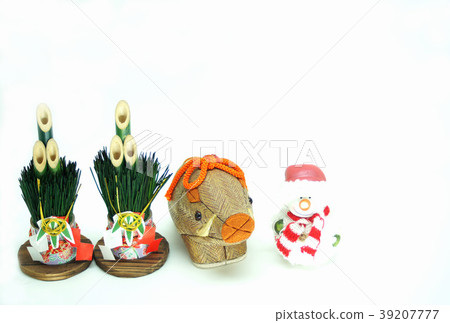 New Year's card material (year of the horse) New Year's card material (year of the horse) 39207777