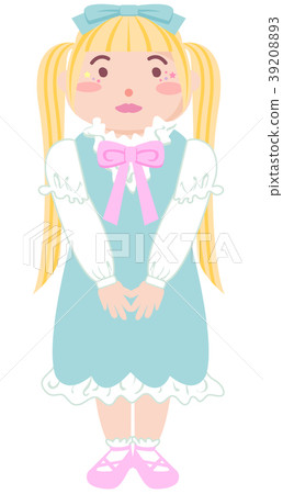Girl whole body Girl whole body 39208893