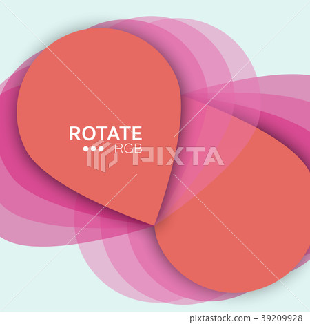 Set colorful geopoint. Vector abstract design Set colorful geopoint. Vector abstract design 39209928