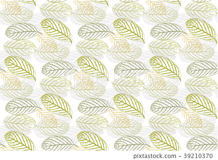 Autumn leaves seamless pattern. Floral jungle Autumn leaves seamless pattern. Floral jungle 39210370