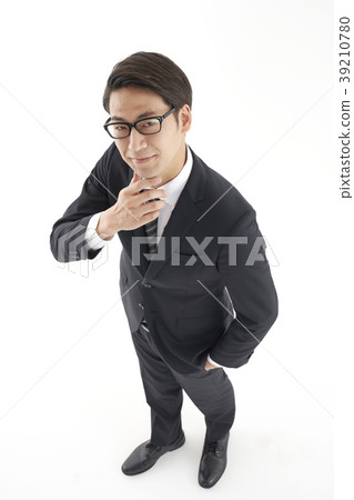 Business Person White Back Business Person White Back 39210780