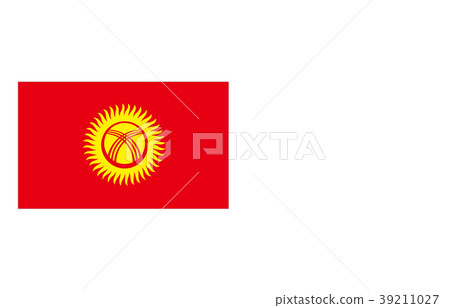 Flag of the world Kyrgyzstan Flag of the world Kyrgyzstan 39211027