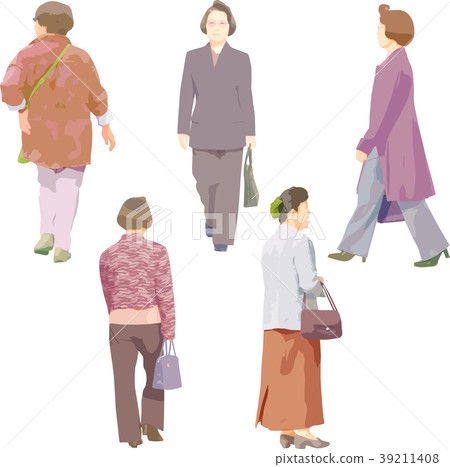 整體人例證_祖母 39211408