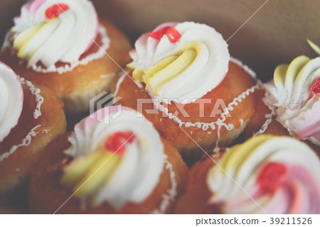 Cake vintage Thai style at Thai street food market 39211526