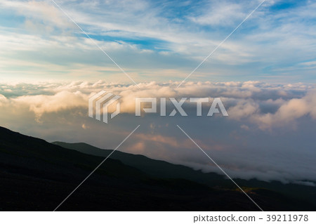 Beautiful landscape with cloudy sky view Beautiful landscape with cloudy sky view 39211978