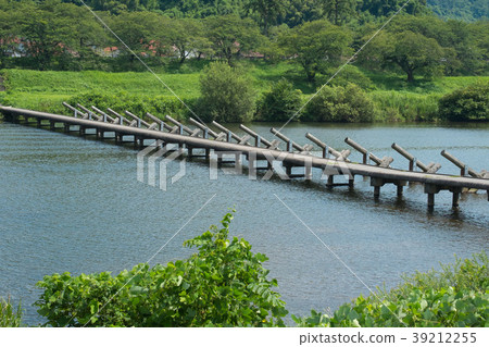 Submersible bridge over the Yoi River in Kiyoshi Town, Yunnan City, Shimane Prefecture 39212255