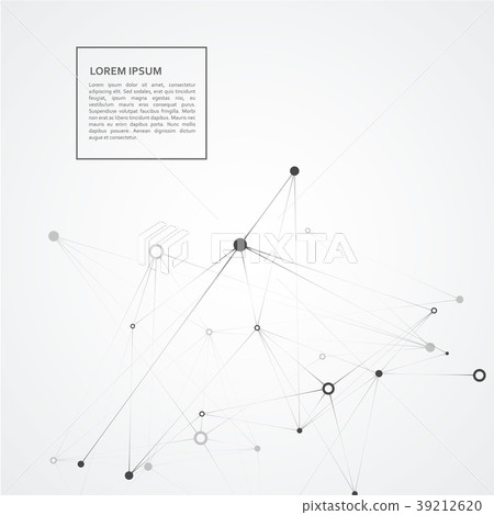 Connect network background with dots and lines Connect network background with dots and lines 39212620