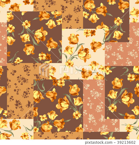 Floral patchwork 39213602