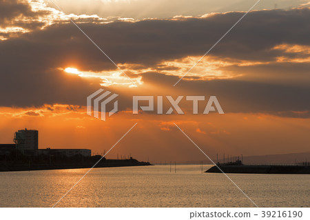 Miike Port晚上的風景, Miike Port晚上的風景, 39216190