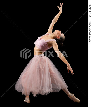 Ballerina (isolated on black version) Ballerina (isolated on black version) 39216692