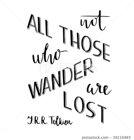 Hand lettering typography poster. Romantic quote 39216965