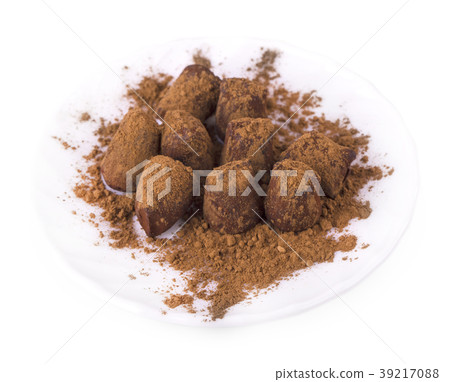 Homemade fresh energy truffle chocolate candies Homemade fresh energy truffle chocolate candies 39217088