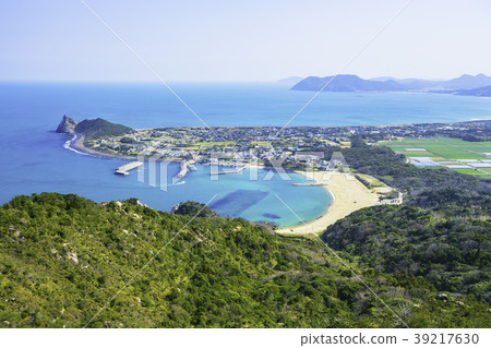 Beautiful views from Tateishiyama, Itoshima, Fukuoka Prefecture 39217630