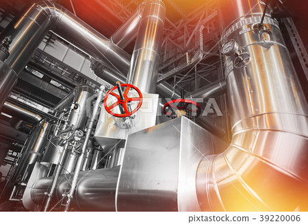 Industrial Steel  pipelines and valves 39220006