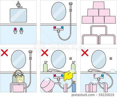 Manners of bathing such as public baths, etiquette 39220028
