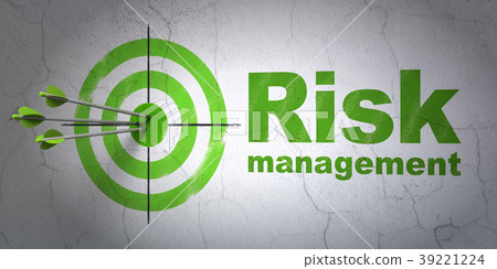 Finance concept: target and Risk Management on-插圖素材 [39221224] - PIXTA圖庫
