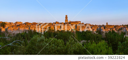 Pitigliano medieval town in Tuscany Italy 39222824