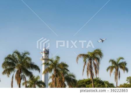 The aircraft is over the Buenos Aires. Argentina. The aircraft is over the Buenos Aires. Argentina. 39222863