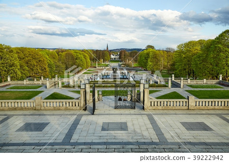 Park in sunny weather Park in sunny weather 39222942