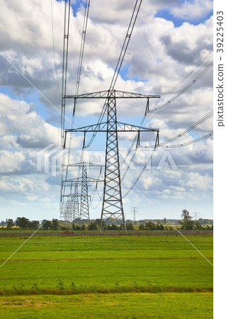 Electric power lines 39225403