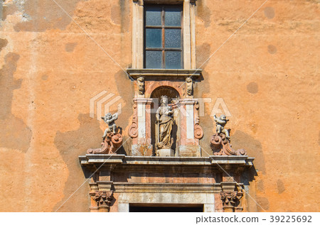 Ancient facade decoration in Sicily 39225692