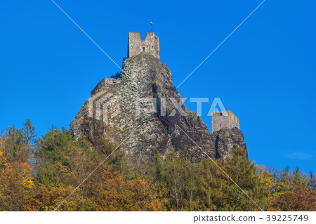 Trosky Castle in Bohemia paradise - Czech republic 39225749