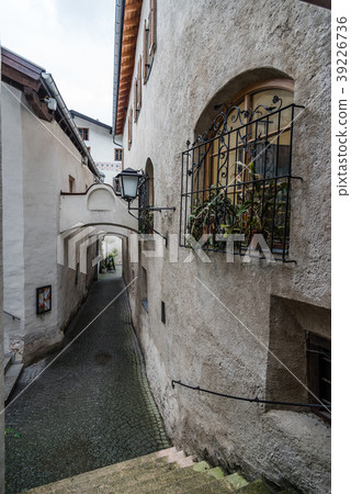 View of the picturesque town of Rattenberg in the 39226736
