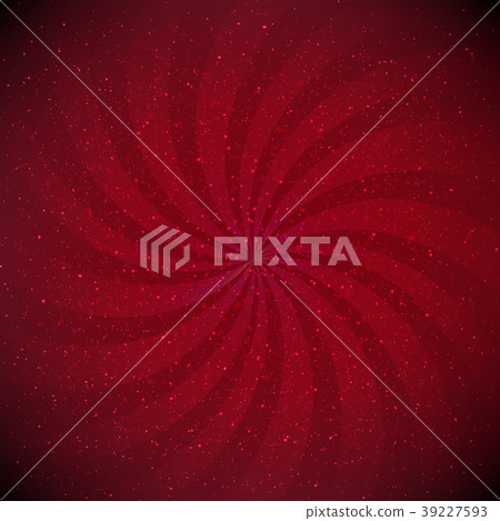 Red Sunburst Black Vignette Border 39227593