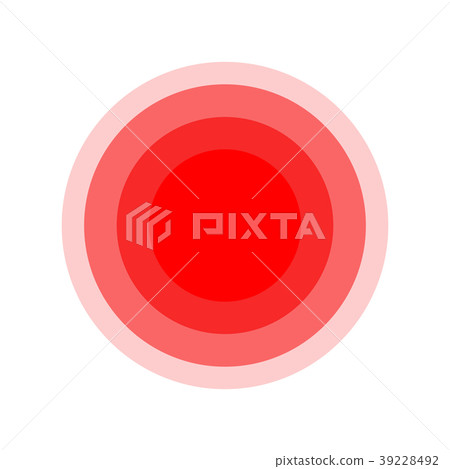 Pain symbol circle 39228492