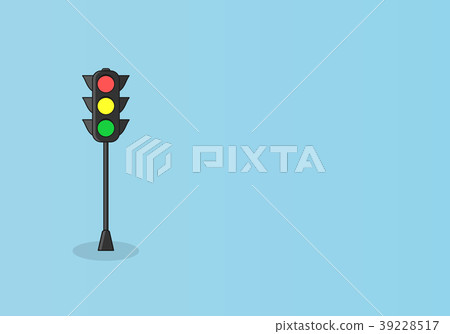 Simple background with a single lights 39228517