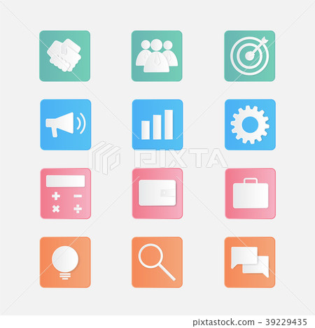 Business icon 39229435