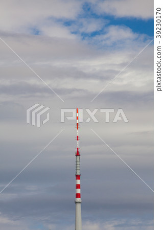 Television tower on the blue sky Television tower on the blue sky 39230170