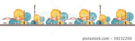 seamless pattern horizontal autumn seamless pattern horizontal autumn 39232200