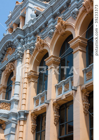 Mediterranean architecture in Spain. Old apartment Mediterranean architecture in Spain. Old apartment 39233373