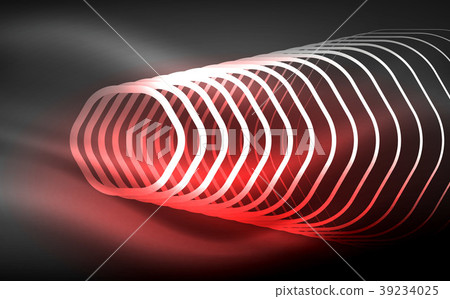 Outline hexagons, glowing geometric shapes Outline hexagons, glowing geometric shapes 39234025