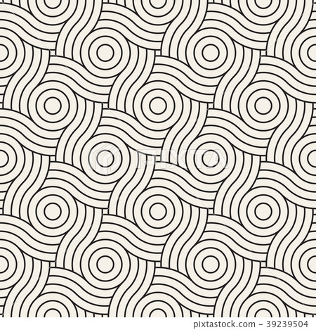 Vector seamless pattern. Modern stylish abstract Vector seamless pattern. Modern stylish abstract 39239504